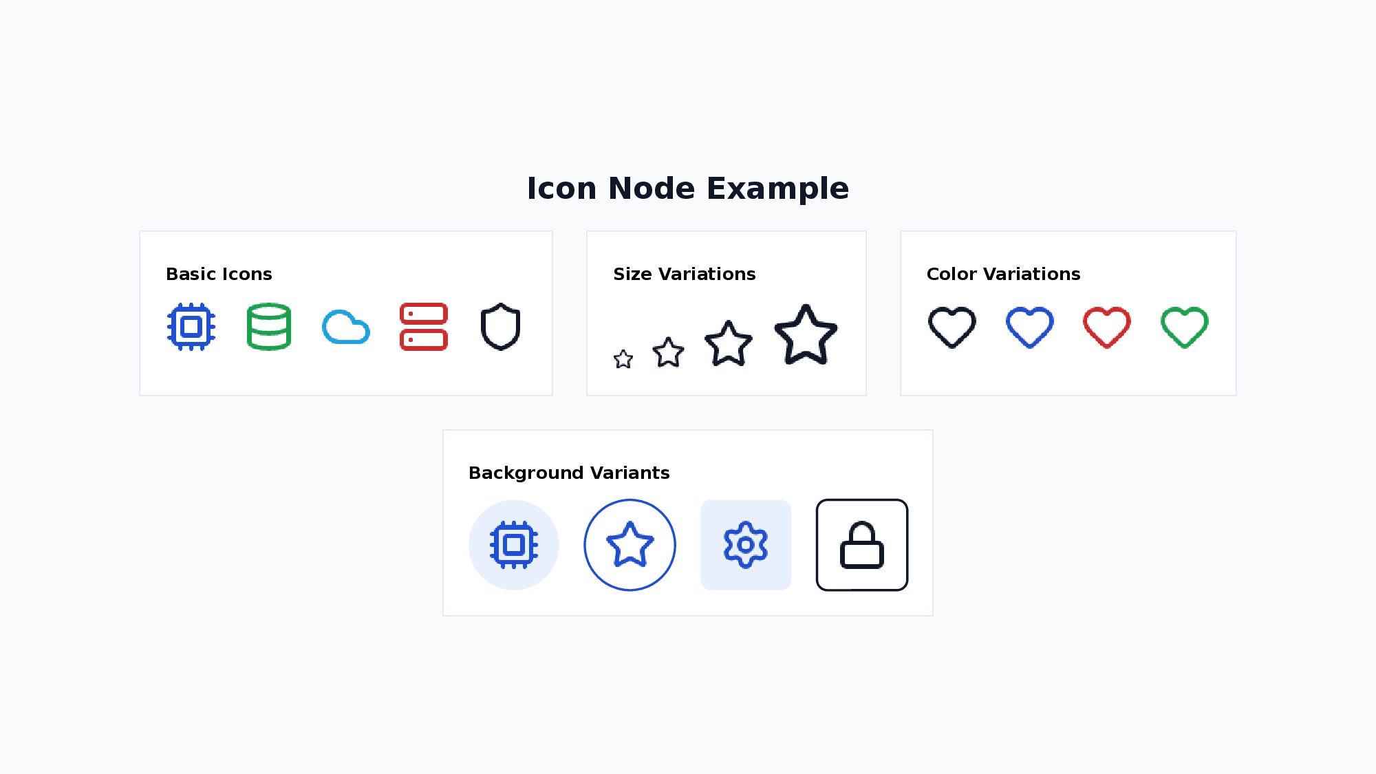 Icon node example